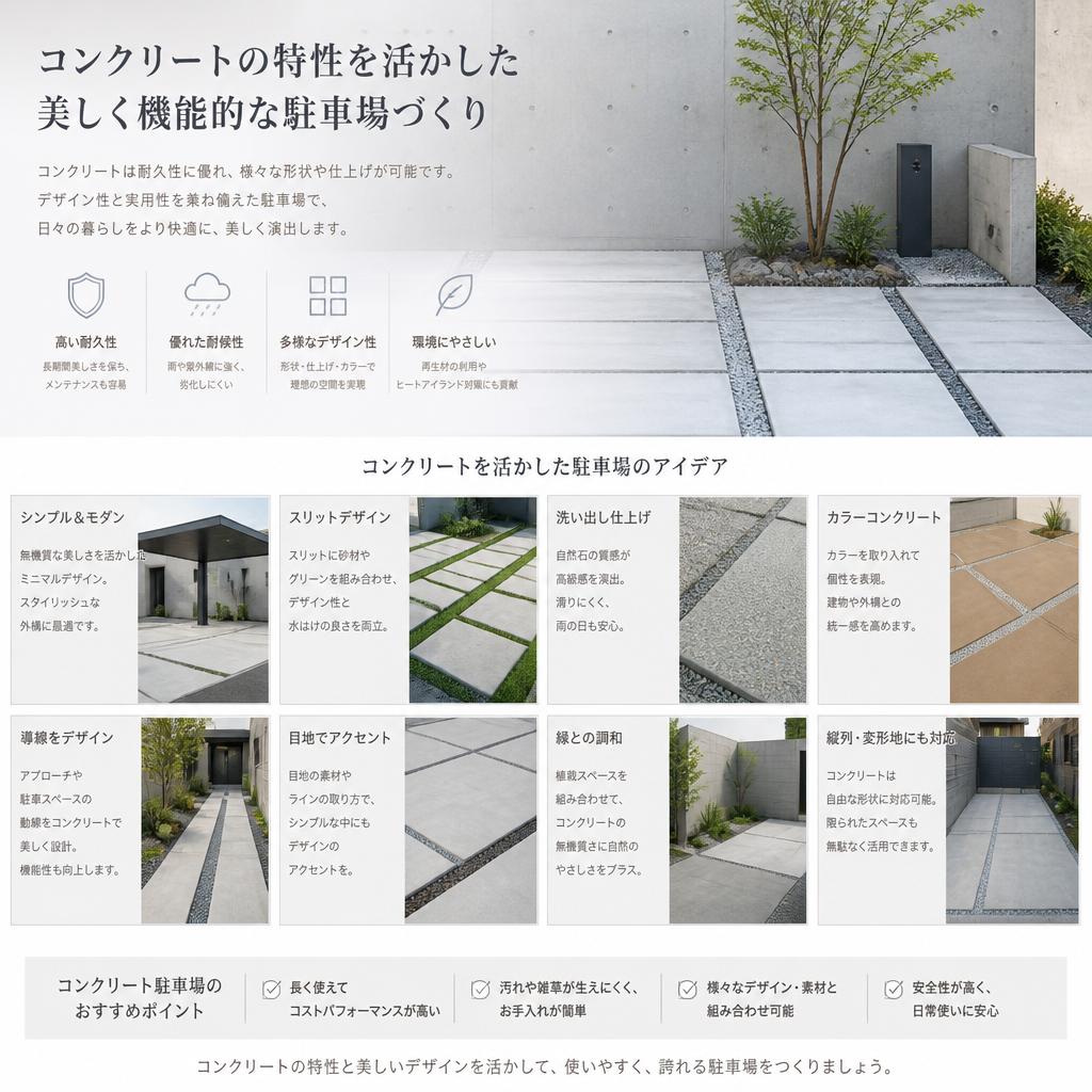 便利なコンクリート製品の活用法