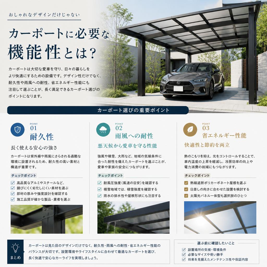 機能性と実用性の両立