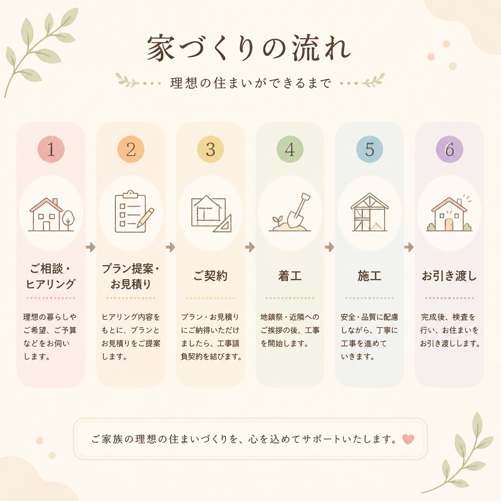 安心・高品質な施工の理由